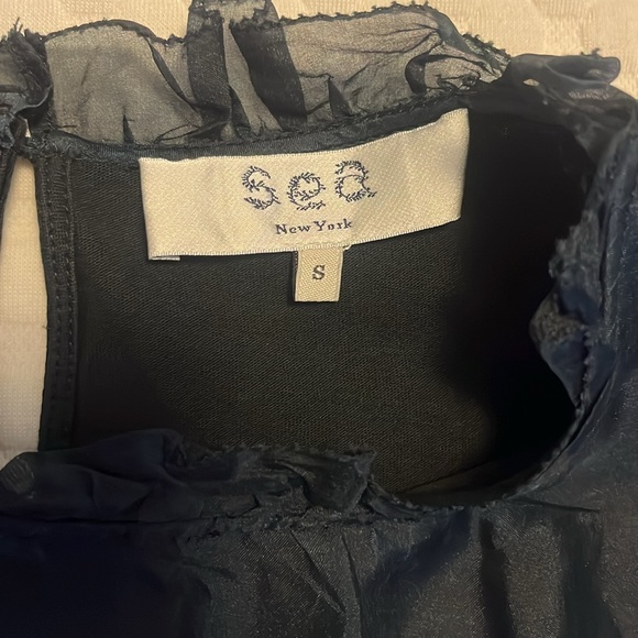 SEA Navy Blouse - Picture 2 of 4